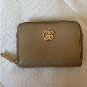 Tory Burch Key Chain Wallet - Gold